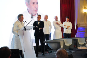 Michel Roth, Alban Aubrée, Cyril Molard, Thijs Vervloet and Clovis Degrave (Photo: EY)