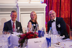 Pierre Weimerskirch (Apex), Daniela Bergmans (Ocorian) and Norman Finster, partner at EY Luxembourg (Photo: EY)