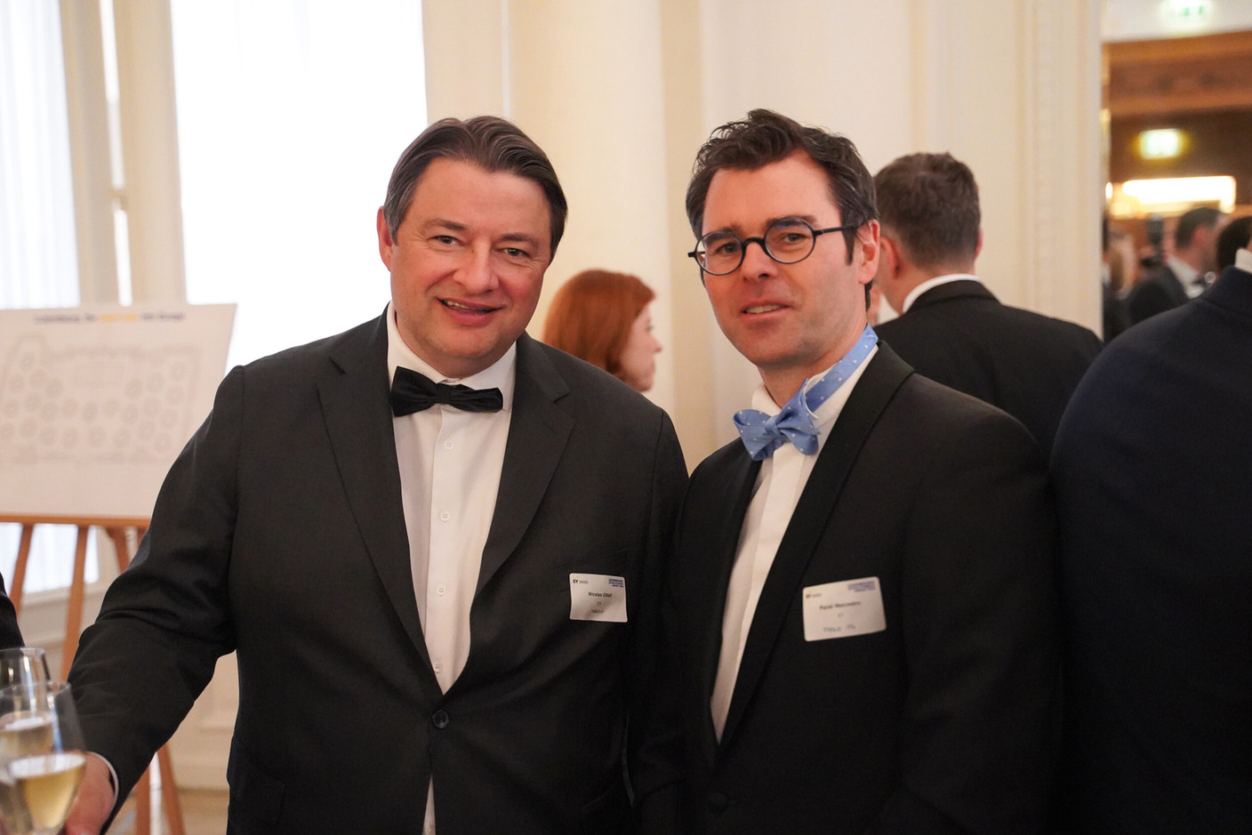 Nicolas Gillet and Pavel Nesvedov, EY Luxembourg partners (Photo: EY)