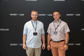 Michaël Latran (Building Consulting) on the left. (Photo: Janel Studio/Paperjam)