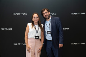 Denisa Dellevaux (Palmer) and Geraud Verstraeten (Palmer Fund Services). (Photo: Janel Studio/Paperjam)