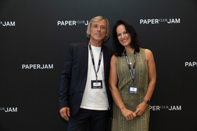 Olivier Scavazza (Corporate Benefits) and Touria Saouti (Portago). (Photo: Janel Studio/Paperjam)