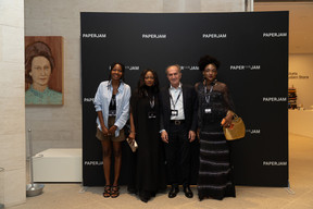Nadia Carelle (Pépite), Agnès Biboum (A.G Creations), Alain Ruttiens (Neuron) and Cécile Lara (Maison Venser Luxury). (Photo: Janel Studio/Paperjam)