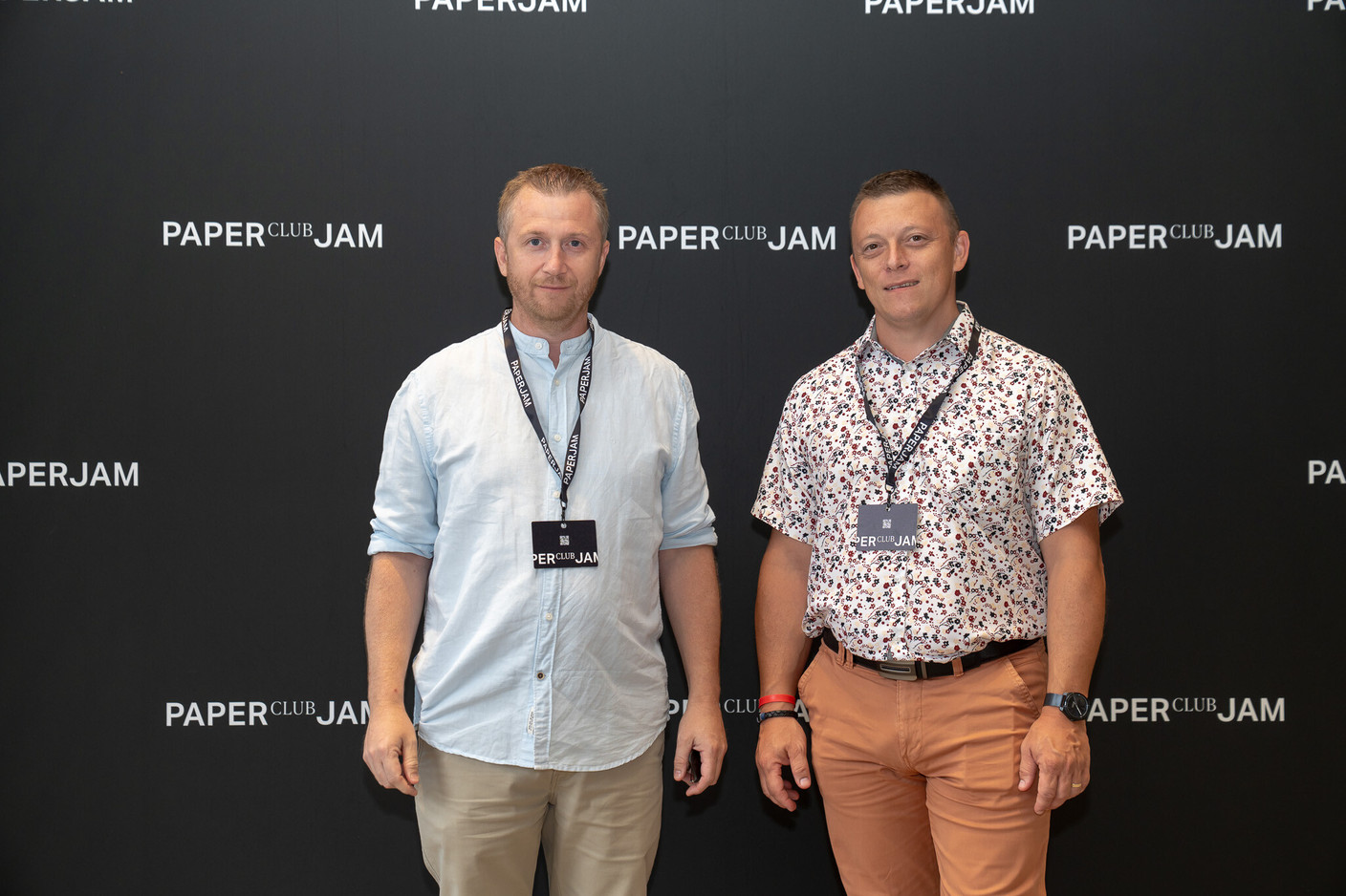 Michaël Latran (Building Consulting) on the left. (Photo: Janel Studio/Paperjam)