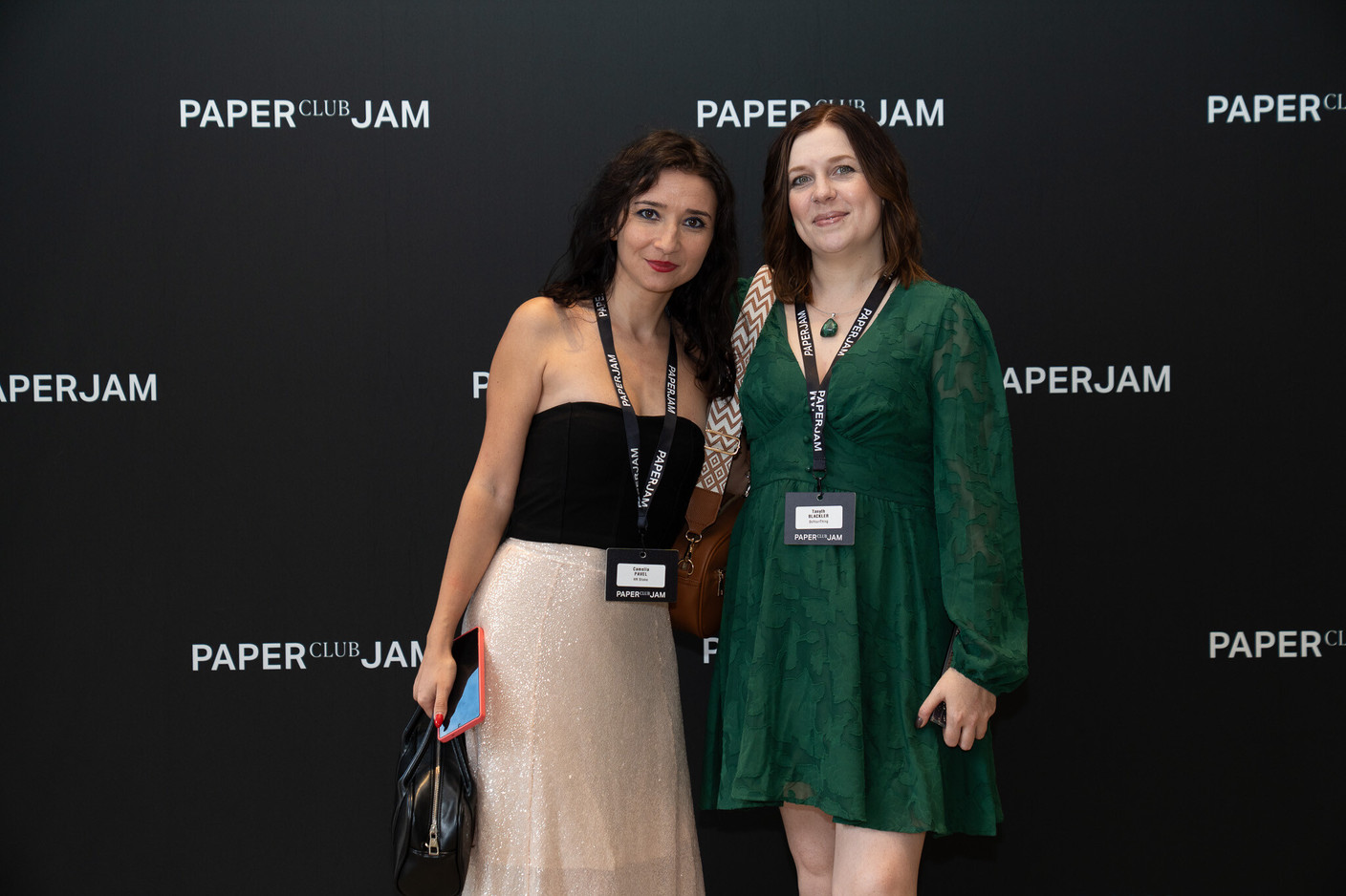 Camélia Pavel (HR Shake) et Tanyth Blackler (Do Your Thing). (Photo: Janel Studio/Paperjam)