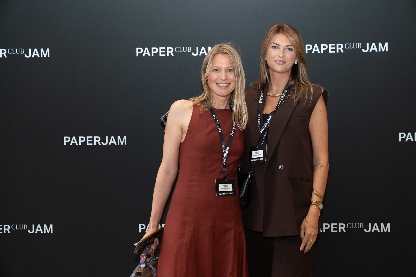Déborah Bemer (Déborah Bemer, Barrister) and Florence Bouzid (Axa Wealth Europe). (Photo: Janel Studio/Paperjam)