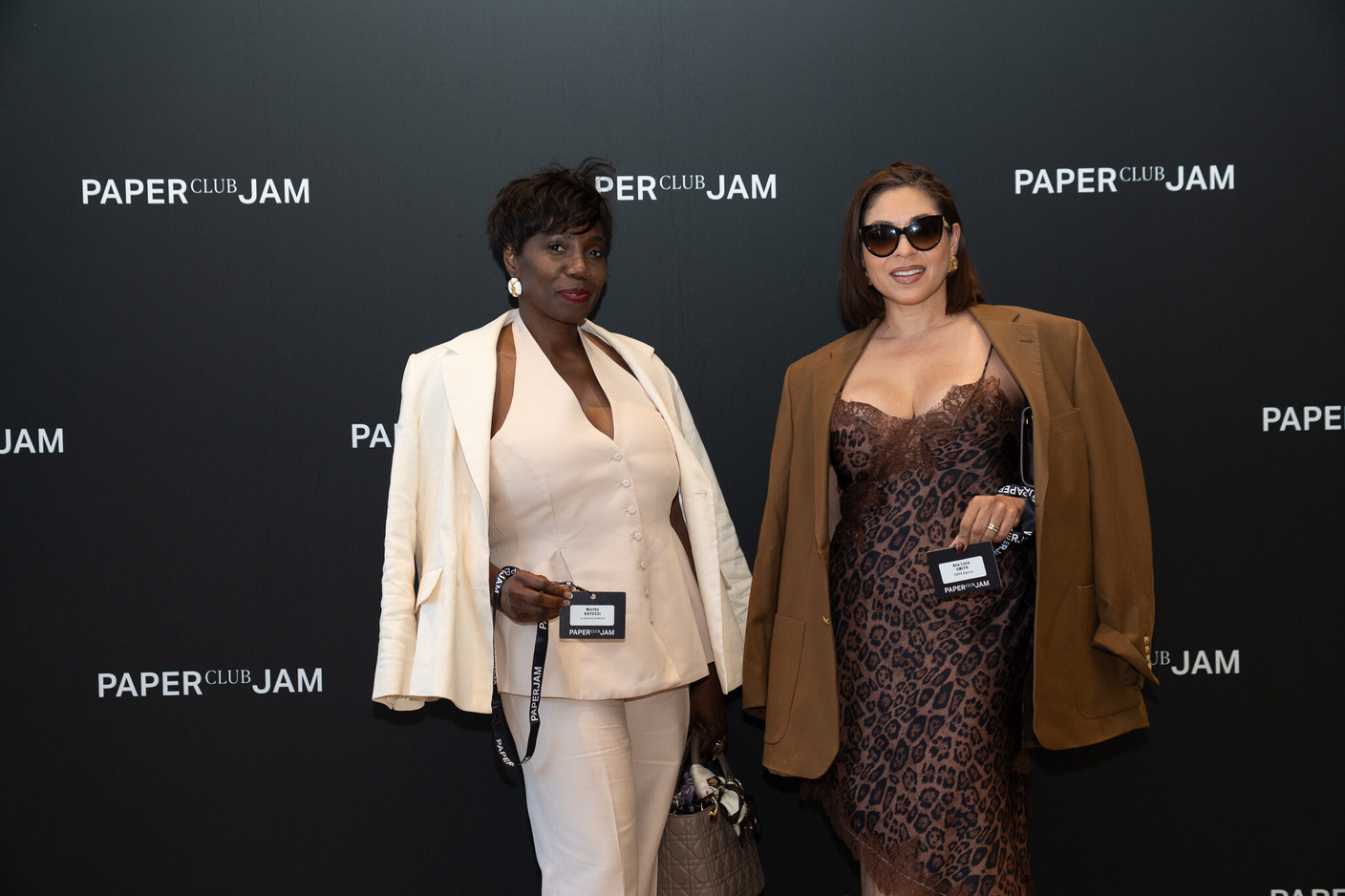 Marthe Kayossi (Le Dressing de Marthe) and Ana Livia Smith (TWYA Agency). (Photo: Janel Studio/Paperjam)