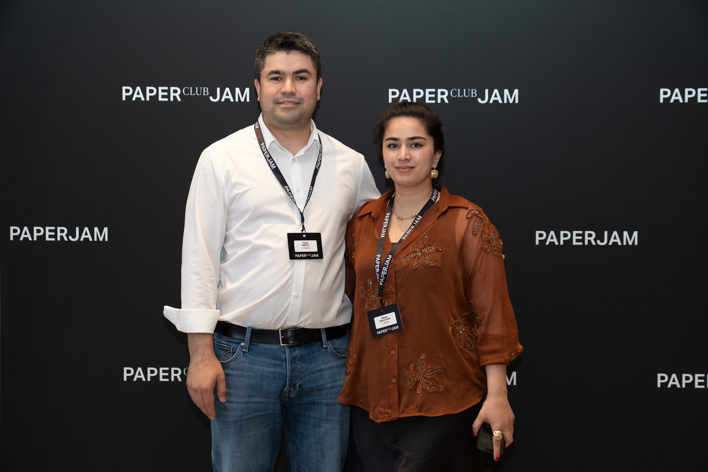 Yusuf Bobiev and Nargis Davlatova (E-Content). (Photo: Janel Studio/Paperjam)
