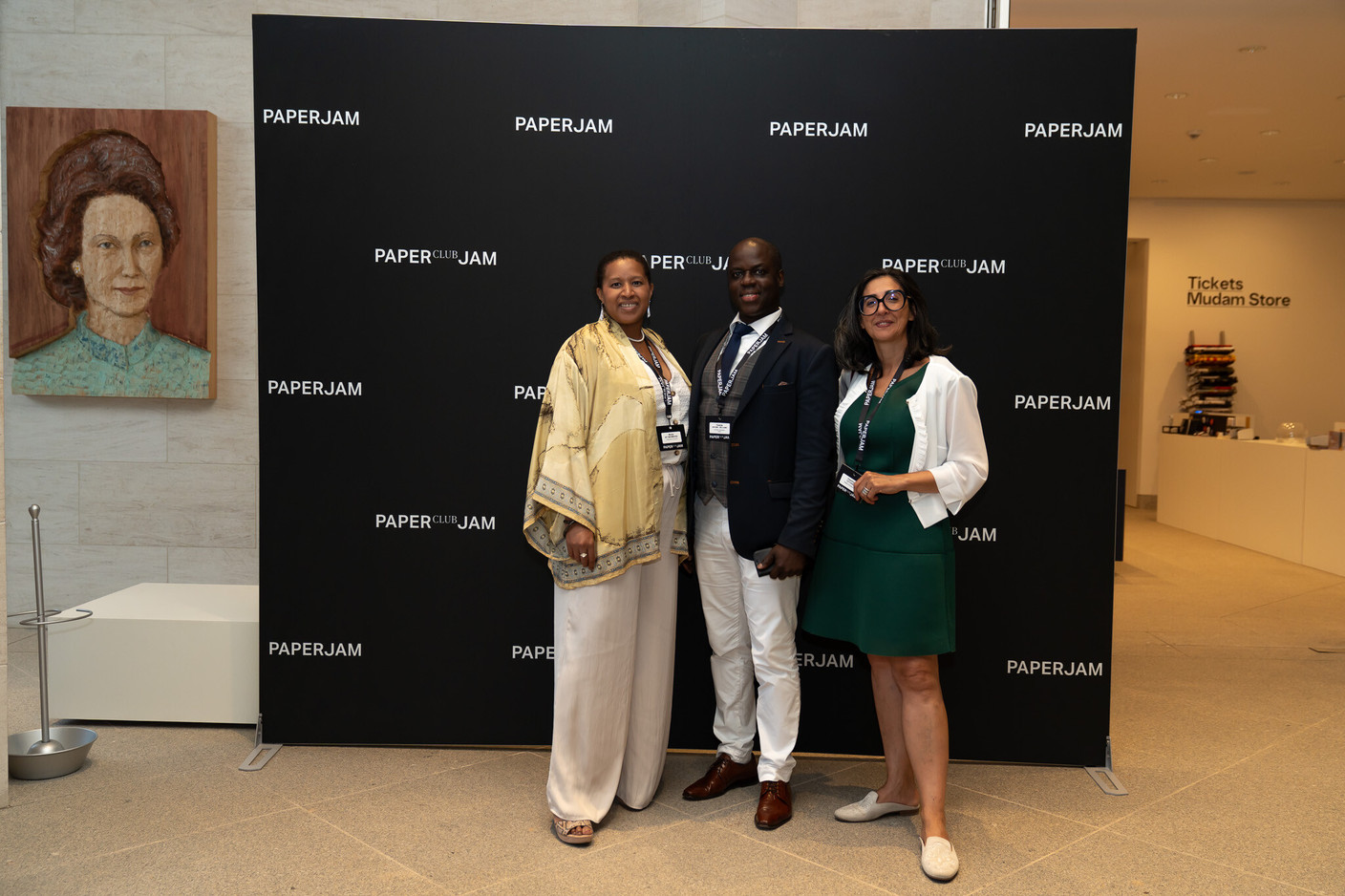 Warda Ait Mahmoude (Career Paths), Thomas Antoine-Williams (Curiosity Intelligence Expert) and Domenica Cotugno (DADO Architecture). (Photo: Janel Studio/Paperjam)