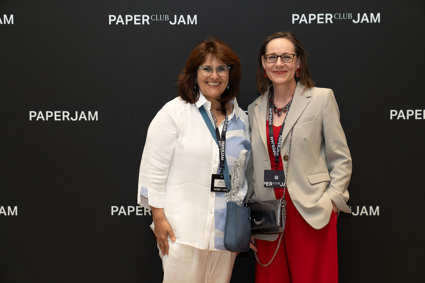 Shiva Dustdar (European Investment Bank) on the left. (Photo: Janel Studio/Paperjam)