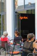 Head to the Trifo Bistro to enjoy the concerts on the terrace and a drink.  Photo: Trifolion