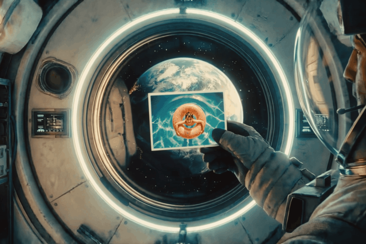By your side, every step of the way (Photo: Foyer/Vous Agency — excerpt from a film partially generated by AI)