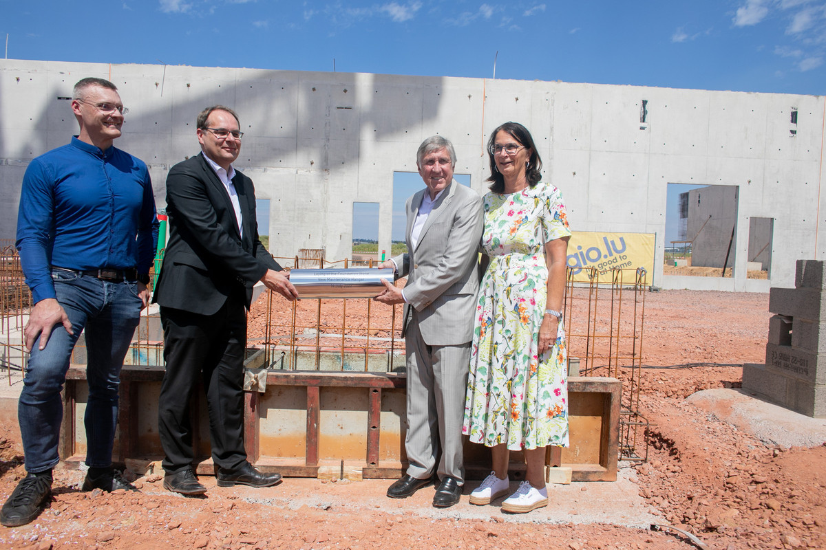 A new warehouse for Luxair