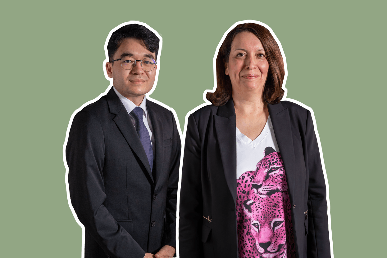 Marjorie Desloges - Director and Romain Perrin - Digital Project Manager, Cap Langues  (Photo: Paperjam)