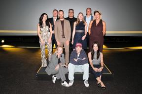 Kathlyn Claire F. Wohl (Infiiorata), Adrien Denoyelle (Lux Auction), Steven Boulot (Rétromobile), Christian Pearson (Sumo!), Aurore Jurga (Belair Psychology Practice), Jacques Piroux (ACT Today/LëtzEcoBuild), Elmira Najafi (Alinea Bookshop), Laurren Prieur (Fenêtre sur Cour), Antoine Lesch (Are We Friends?) and Türkan Dagli (Dagli+ Architecture Studio). (Photo: Jan Hanrion/Paperjam)