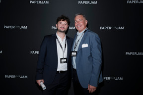 Alessandro Vocaturo and Jacques Piroux (Act Today). (Photo: Jan Hanrion/Paperjam)
