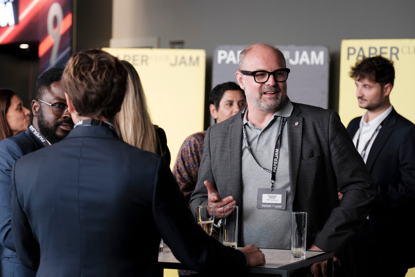 Christophe Biraud (Post Luxembourg). (Photo: Jan Hanrion/Paperjam)