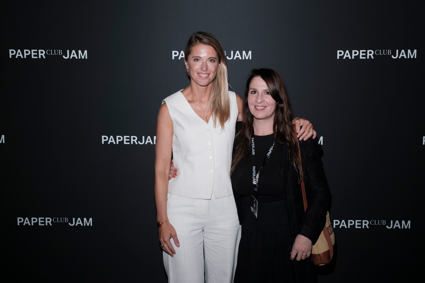 Stéphanie Damgé and Lucie Barberini-Haas (Chamber of Commerce). (Photo: Jan Hanrion/Paperjam)