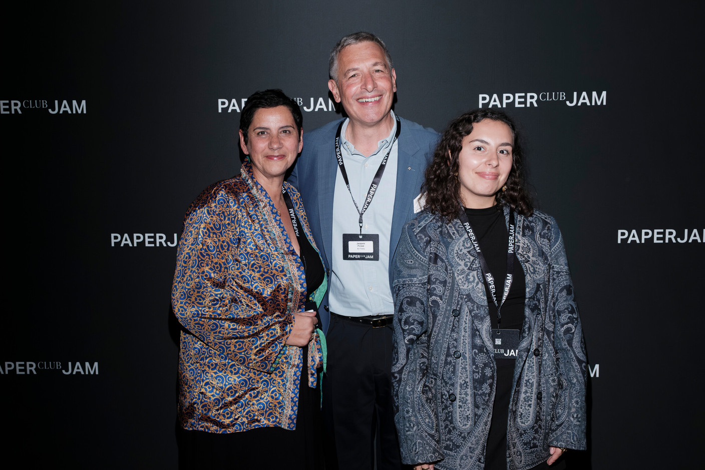 Leila Piroux (Haca Partners Luxembourg), Jacques Piroux (Act Today) and Ludivine Piroux. (Photo: Jan Hanrion/Paperjam)