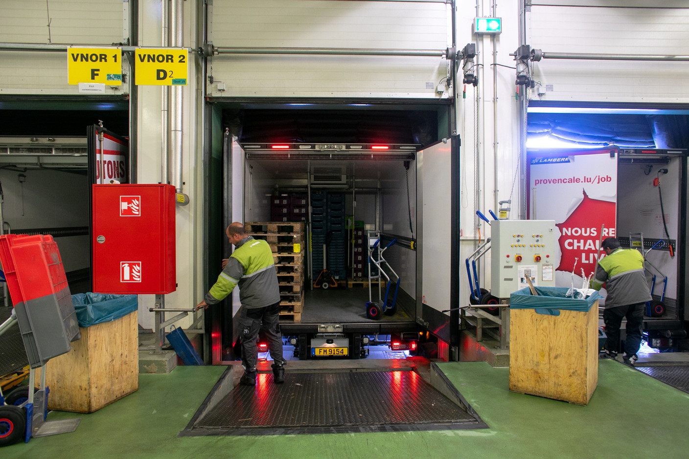 La Provençale dispose d’une flotte de 170 camions. (Photo: Matic Zorman/Maison Moderne)