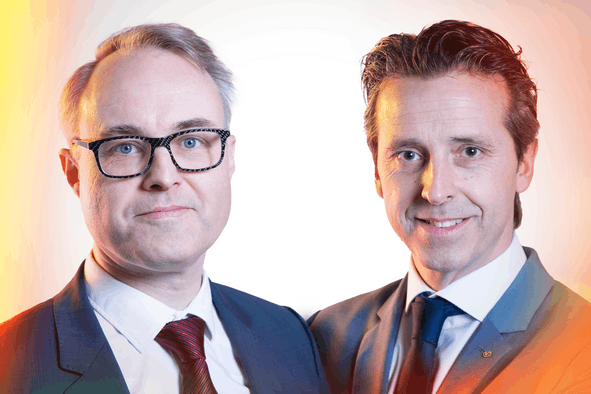 Christophe Vandendorpe, partner, strategy & transactions leader, & Yves Even, partner, commercial  & private sector leader chez EY Maison Moderne
