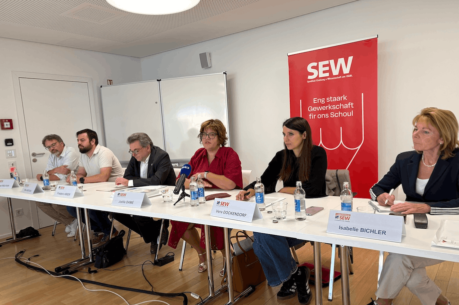 According to the SEW/OGBL, the successive reforms undertaken since 2011 have failed. The trade union is calling for an increase in staffing levels. (Photo: OGBL)