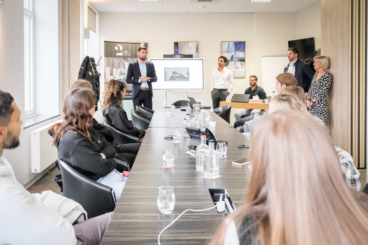 The L22 School of Business already has 17 students in finance and human resources. It aims to train students for jobs that are recruiting in the Luxembourg market. (Photo: L22 School of Business)