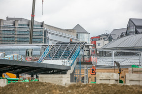 The footbridge will be entirely glazed. (Photo: Romain Gamba/Maison Moderne)