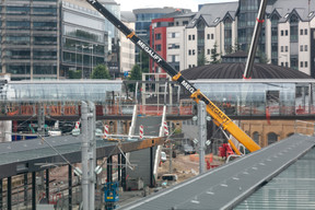 The footbridge is due to open on 13 September. (Photo: Romain Gamba/Maison Moderne)