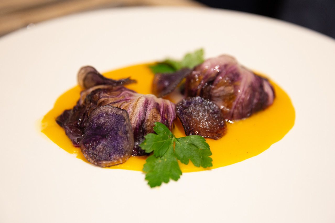 Radicchio de Trévise à la saucisse et au taleggio (Photo: Romain Gamba / Maison Moderne)