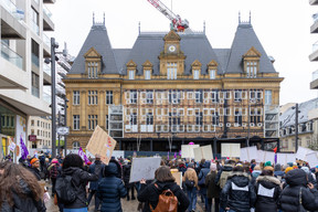 The march started at the Hamilius square in Luxembourg City Photo: Romain Gamba/Maison Moderne