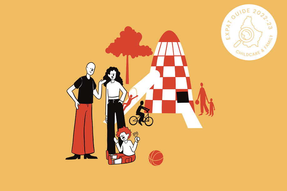 The grand duchy has several themed playgrounds and parks, from the space-inspired Kaltreis Park in Bonnevoie to the recently reopened pirate ship in the Municipal Park Illustration: Salomé Jottreau
