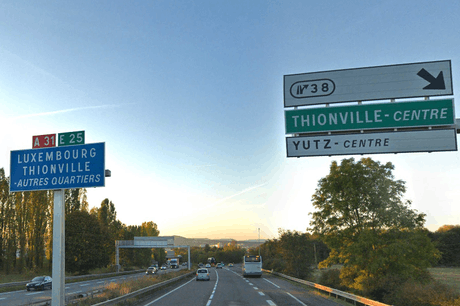 Depuis le 23 juillet 2019, la DIR Est a débuté des travaux de réparation du viaduc de Beauregard. (Photo: Google Streetview/Capture d’écran)