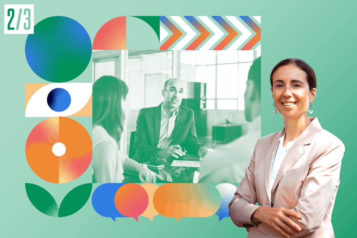 Catherine Wurth, Responsable RSE chez BGL BNP Paribas   Crédit illustration et photo : Maison Moderne