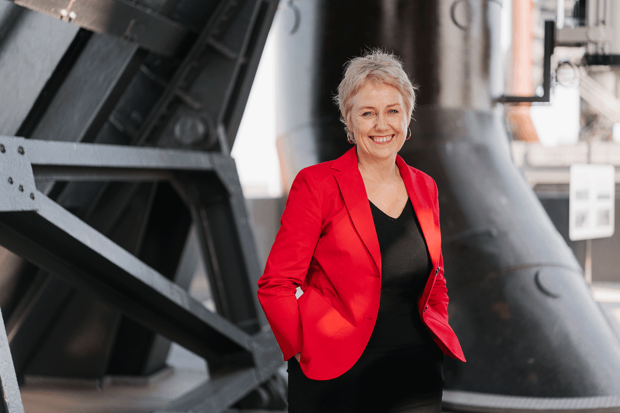 Sasha Baillie, CEO de Luxinnovation, agence nationale pour la promotion de l’innovation.  Photo par Marion Dessard / Luxinnovation.