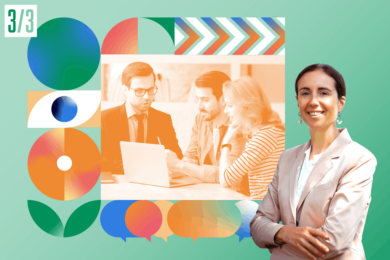 Catherine Wurth, Responsable RSE chez BGL BNP Paribas Crédit illustration et photo : Maison Moderne