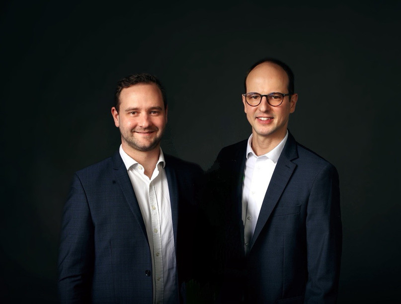 Alexandre Louis et Florian Blouctet, associés chez Acfin Partners Luxembourg. (Photo: Acfin Partners Luxembourg)
