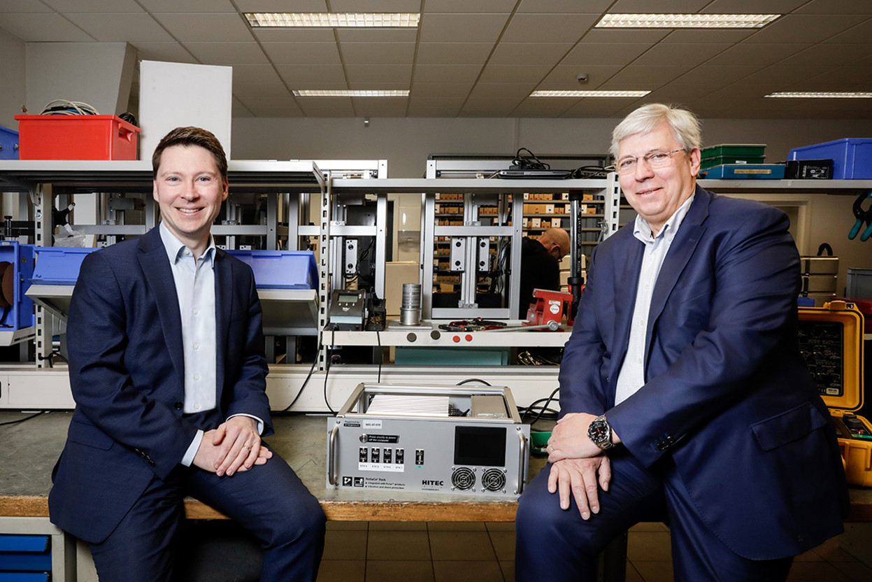 Philippe Osch, COO et Yves Elsen, Managing Partner & CEO de HITEC Luxembourg.  Marie Russillo Maison Moderne 