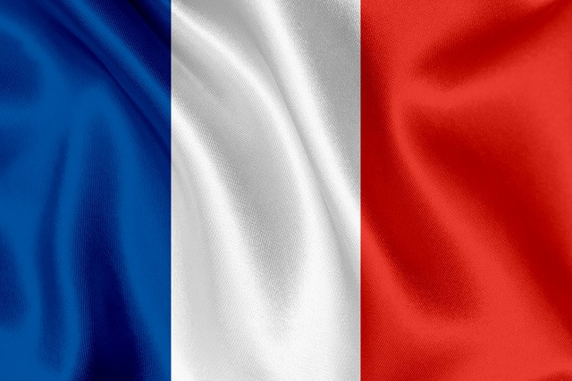 France flag waving background Lyxor ETF