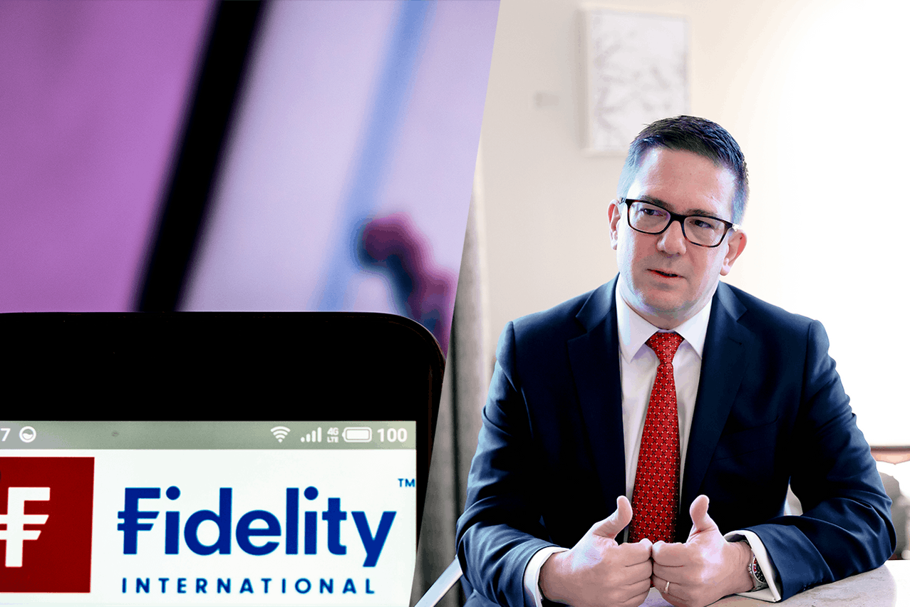 Paperjam interviewed Stefan Kuhn, head of ETF distribution Europe at Fidelity International, on the mechanics of active ETFs on 7 February 2025 in Luxembourg.  Photos: Fidelity, Shutterstock, Montage: Maison Moderne