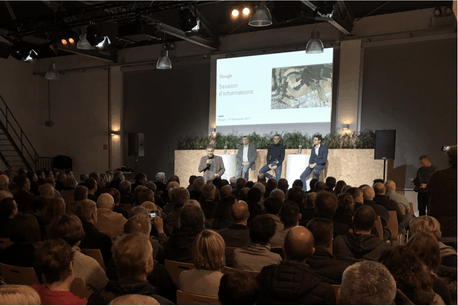 Google a mené une opération séduction auprès des habitants de la commune de Bissen, le 22 novembre. (Photo: Paperjam)