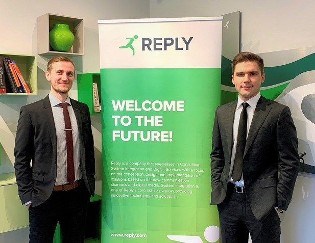 Alexander Becker, Senior Consultant, and Max Malonukhin, Senior Consultant, at Avantage Reply Luxembourg. (Photo: Avantage Reply Luxembourg)