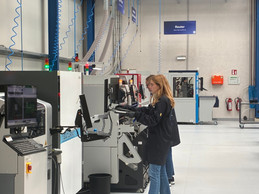 A cleanroom, where no dust must be allowed to settle on the products being manufactured. There are already 60 employees working there, but up to 250 more will be joining them. (Photo: Paperjam)