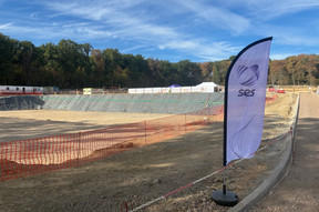 At present, the site appears to have enough space for an Olympic-sized swimming pool. This is where the new SES factory will be built. (Photo: Paperjam)