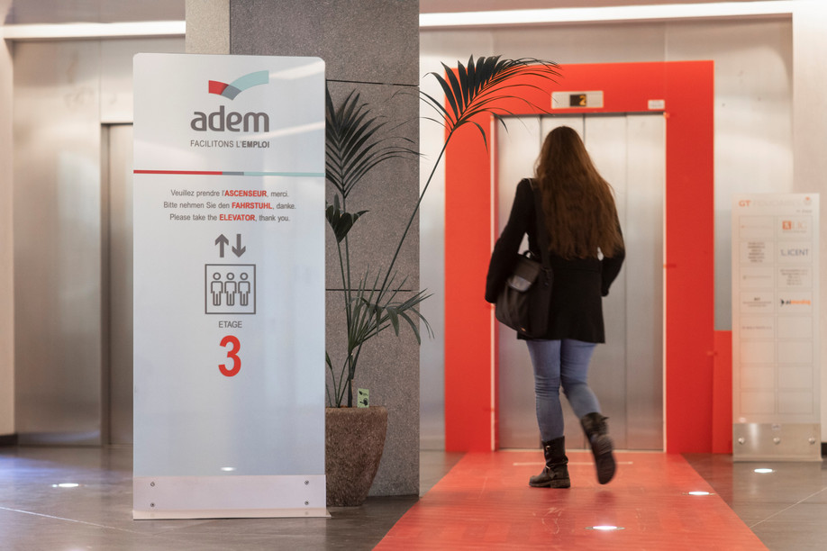 Anybody meeting the conditions for exercising a professional activity in Luxembourg, and who is available for a job, can register as a jobseeker with ADEM. Photo: Guy Wolff / Maison Moderne