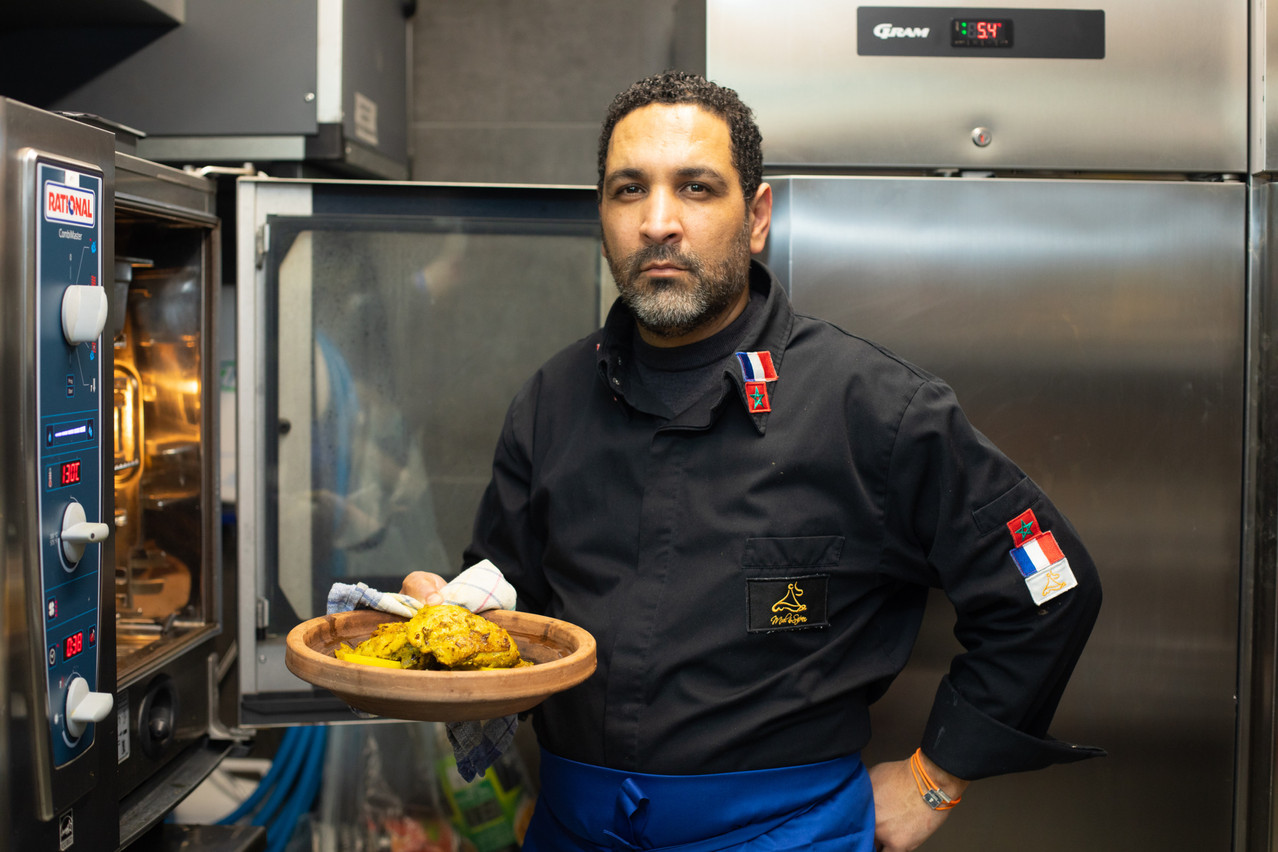 Adil Soudani est le chef des cuisines du restaurant Miel et Safran. (Photo: Matic Zorman/Maison Moderne)