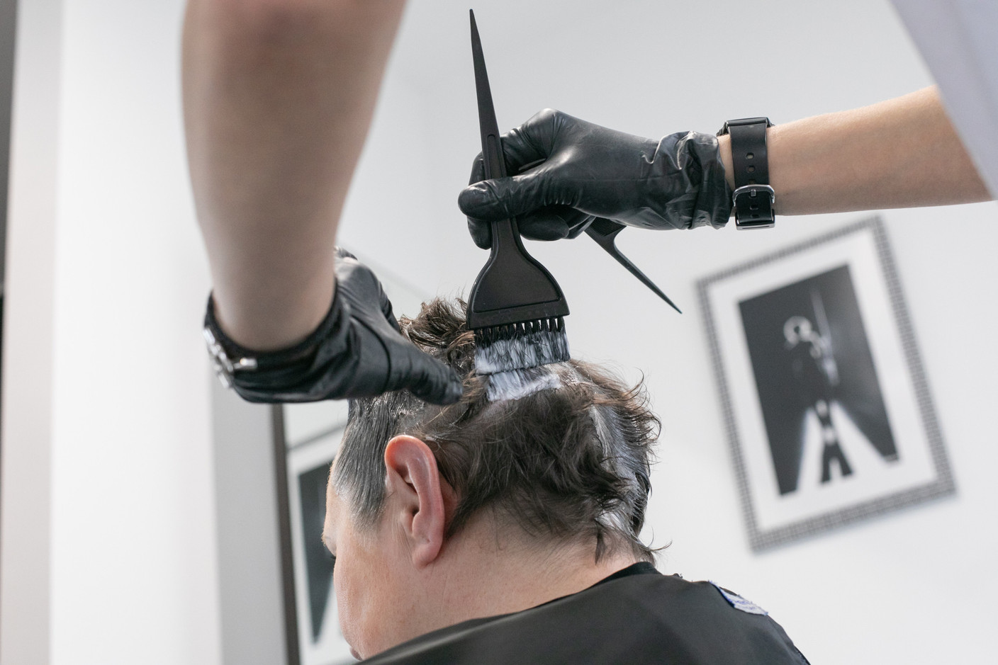 With 22 years' experience, Daniela Kevric did hair in France and Australia before moving to Luxembourg to open her own salon. Photo: Matic Zorman