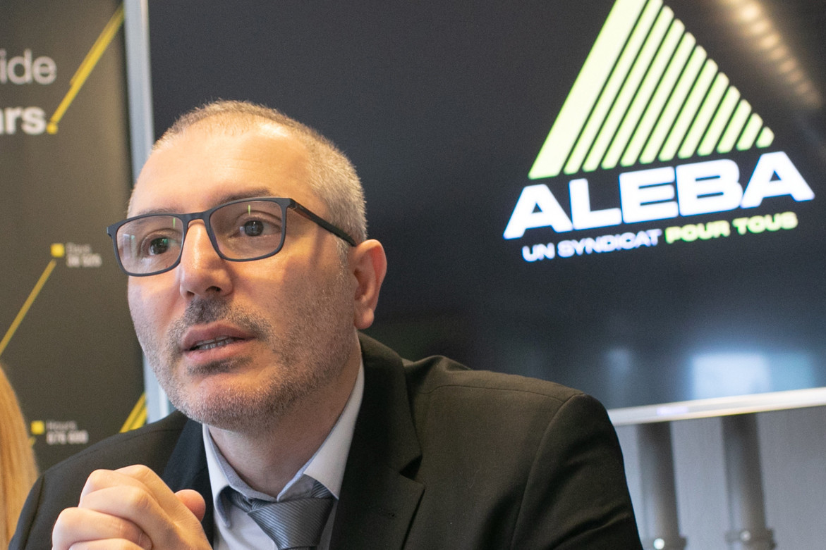 Roberto Mendolia plans to take the case of Aleba’s loss of representativeness to the European Court of Human Rights. Photo: Matic Zorman/Maison Moderne/Archives