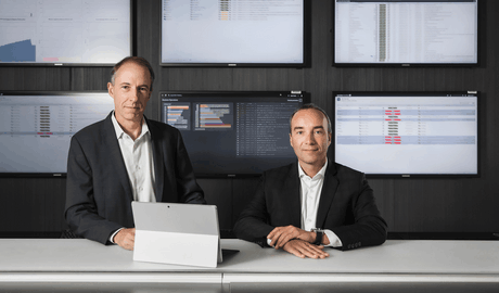 Scott Garlick, Business Development manager chez Victor Buck Services et Marc Lefebvre, Founding Partner de Docunify IP Company Photo : Maison Moderne