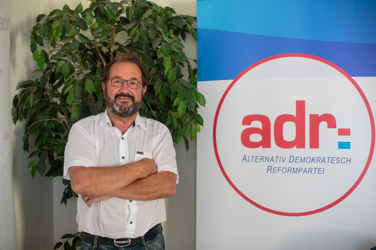 Gast Gibéryen a été nommé président d’honneur du parti ADR dimanche. (Photo: Matic Zorman/Maison Moderne)